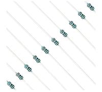 Energy consuming elements Resistors 2 kOhm 1/6W 1% 100pcs Metal Film Resistor, for Repairing Electronic Systems, Repairing Cars, Audio Components
