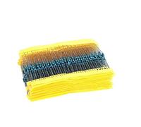 Energy consuming elements Resistors 400pcs/lot 1/4W Metal Film Resistor Assortment Kit 10ohm - 1M Ohm 1Percent Resistance Set