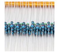 Energy consuming elements Resistors 500pcs/lot 50 Values 1/4W 0.25W 1Percent Metal Film Resistor Assortment Kit Set 1ohm-10Mohm Resistance