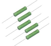 Energy consuming elements RX21 Wirewound Resistor 5PCS 10W 5Percent 0.1R-5K Ohm Electronic Resistors Resistor
