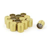 Energy consuming elements Volume Control Variable Resistors Rotary 6mm Dia Knurled Shaft Potentiometer Knobs Potentiometers 14 Pcs