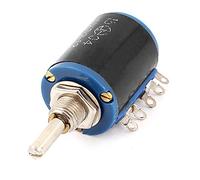 Energy consuming elements WXD3-12 4K7 Variable Resistors ohm 4mm Shaft Multiturn Rotary Wire Potentiometers Wound Potentiometer