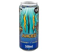 Energy Drink Aussie Lemonade Juiced 500ml (Pack of 6) “Charge Your Life, One Sip at a Time” For All Occasions