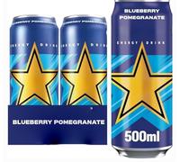 Energy Drink Blueberry Pomegranate 500ml (Pack of 36) "Ignite Your Passion with Every Sip" For All Occasions