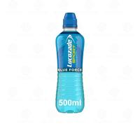 Energy Drink Bottles - Sparkling Glucose Energy Boost Flavoured Drinks - Classic Carbonated Refreshing Drink for Sports, Work, Study & Hydration (Lucozade Sports Blue Force- 500ml x 12Pack)
