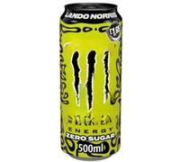 Energy Drink Lando Norris Zero Sugar 500ml (Pack of 36) Delicious And Tasty "A symphony of flavors" For All Occasions