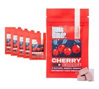 Energy Drink Powder, Yerba Mate & Guayusa, Ice Tea, Natural Clean Energy, 5hr Energy with Focus, Zero Sugar, 25 x 500ml Drinks by Watt Water. (25, Cherry Charge)