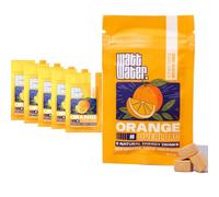 Energy Drink Powder, Yerba Mate & Guayusa, Ice Tea, Natural Clean Energy, 5hr Energy with Focus, Zero Sugar, 25 x 500ml Drinks by Watt Water. (25, Orange Overload)