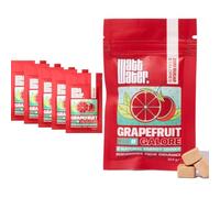 Energy Drink Powder, Yerba Mate & Guayusa, Ice Tea, Natural Clean Energy, 5hr Energy with Focus, Zero Sugar, 25 x 500ml Drinks by Watt Water. (25, Grapefruit Galore)