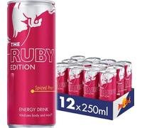 Energy Drink Ruby Edition Spiced Pear 250ml (Pack of 24) "Ignite Your Passion with Every Sip" For All Occasions