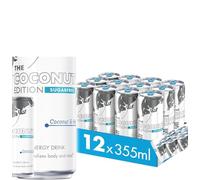 Energy Drink, Sugar Free Coconut Edition, Coconut and Berry Flavour, 250ml, 12 Pack by Kandy Collection
