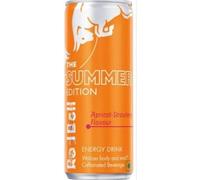 Energy Drink The Summer Edition - Apricot-Strawberry Flavour 250ml (Pack of 12) “Charge Your Life, One Sip at a Time” For All Occasions