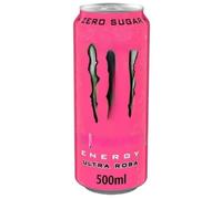 Energy Drink Ultra Rosa Zero Sugar 500ml (Pack of 24) “Charge Your Life, One Sip at a Time” For All Occasions