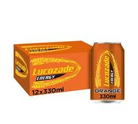 Energy Drinks Lucozade Energy Orange Cans 12 x 330ml