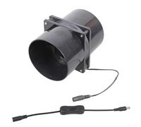 Energy Efficient Blower Fan 12V for Greenhouse Cooling and Fume Extraction Exhaust Fan with Switches
