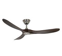CasaFan Eco Genuino ceiling fan 152 cm chrome/walnut