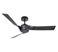Energy efficient Ceiling fan with Remote Eco Revolution Black Grey DC Fan