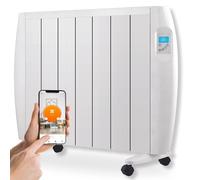Energy Efficient Electric Heater Radiator | Wall Mounted or Freestanding with Digital Timer, Over Heat Protection and Tip Over Cut Off: Lot 20 Compliant (watts, 2000)