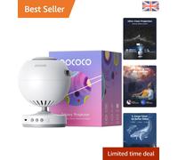 Energy-Efficient Galaxy Light Projector - Transform Your Space Into a Starry Sky