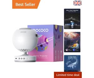Energy-Efficient Galaxy Light Projector - Transform Your Space Into a Starry Sky