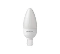 Energy-Efficient Megaman Led Candle Light 5.5W Sbc Opal Cool White 4000K