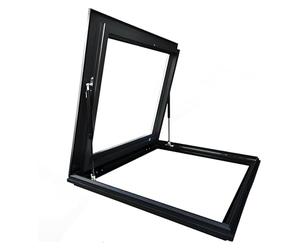 Energy-Efficient Skylight Window with Remote Control Gas Spring Lift Rain Sensor and Glazed Glass for Attic or Conservatory Ventilation