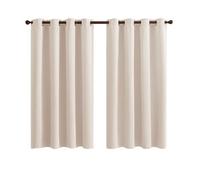 Energy-Efficient Thermal Blackout ains with Grommets, 140x200cm, Light-Blocking Drapes for Bedroom, Living Room & Kids' Room, Slish Home Decor
