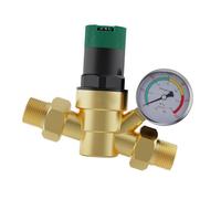 Energy Efficient Water Pressure Controls Gate DN15 Optimizes Flows for Water Conservation in Domestic Applications Pressure Gauges