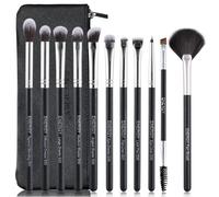 ENERGY Eyeshadow Brush Set Professional Eye Makeup Brushes with Case 11pcs Soft Synthetic Brush Kit-For Blending Eyeshadow,Crease,Smudge,Eyeliner,Eyebrows-Create a Fantastic Eye Makeup Looks