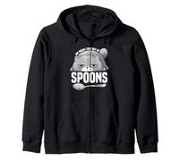 Energy Management Chronic Disease Run Out Spoon Theory Zip Hoodie