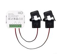 Energy Meter, Remote Energy Monitoring System Featuring Comprehensive Measurement Capabilities Via Wireless Connection(White)