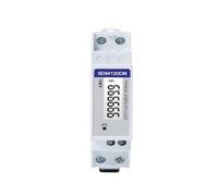 Energy Meter SDM120DB 5 A 220/230V Single Phase DIN Rail 17.5mm White Backlight