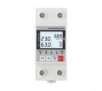 Energy Monitoring Device with WIFI Control, LCD Display For For Real Time Data on Voltage and Leakage Current (A)