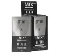 Energy Powder Drink Mix by Styrkr - Pack of 12 Energy Powder Sachets for Cycling & Running - Approved by Endurance Atheletes - 90g of Carbs via Advanced Dual-Carb Formulation - MIX90 12x Pack