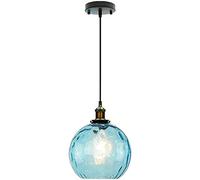 Energy-Savilight, Light Industrial Hangingp Ceiliindoor Compatible with Kitchen Island Diniroomceilingp in Kitchen Farmhouse Bedroom/Blue/15Cm