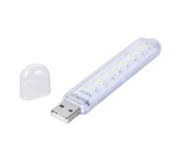 Energy-Saving 8 LED USB Lamp for Outdoor Indoor Reading & Laptop/Car Charging Adapters USB Light for Fishing