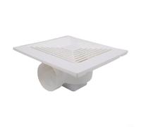 Energy Saving Ceiling Mounted Fan For Bathroom Ventilation Silent Brushless Dc Motor Reduces Power Usage By Half 110 Cfm Airflow Rate Removes Dampness And Easy Install Spring Clips Abs Frame(9inch)