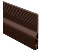 Energy Saving Door Draught Excluder Protect Your Home from Drafts and Insects (Brown)