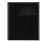 Energy Saving Monocrystalline Silicon Solar Panel for Off Grid Lighting and Scientific Projects - 10V 300mA Portable Solar Charger - Weather Resistant Power Device