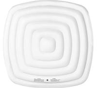 Energy Saving Spa Cover For Mspa Hot Tub Inflatable spa Lid Protective Rain Overflow Heat Insulator Technology 6 People Square Bladder - 160 X 160Cm, White