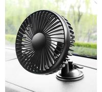 Energy Saving Suction Cup Car Fan 12V24V, Quiet USB Power for Travel and Daily Use (Suction cup type)