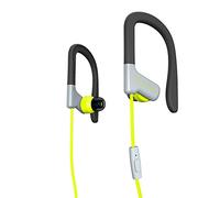 Energy Sistem Sport 1 - Sports Headphones (1.2 m Cable, Mini Jack 3.5 mm, Built-in Microphone, Secure-Fit, Sweatproof, Control Talk) Yellow