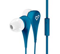 Energy Sistem Style 1+ - In-Ear Headphones with Built-in Microphone, Rubber Finish, 120 cm Cable Colour Blue