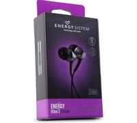 Energy Sistem Urban 3 Titanium In-Ear Headphones, Black, Aluminium, 3.5mm Jack