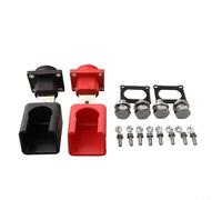 Energy Storage Connector 2 Pieces 500A Copper Lithium Battery Terminals with IP67 Protection and Flame Retardant PBT Shell (With cover)