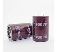Energy storage elements Switch Capacitor kit 1pcs 50V 63V 80v 100V 10000uf Radial DIP Aluminum Electrolytic Capacitors Tolerance 20% 450V1000UF capacitors (Size : 50V10000UF 30X40MM)