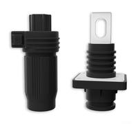 Energy Storage Terminal Block 120A 1000V High Current Connector, IP67 UL94 V-0 Certified for Industrial & Household Energy Storage Systems, Black Orange(Black)