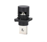 Energy Storage Terminal Block with Copper Conductors Rated 400A and Flame Retardant Shell Designed for Lithium Battery Systems up to 1000V DC (BLACK)