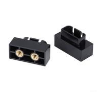 Energy Storage Terminal Connector 2pcs for m6 PC+ABS Energy Storage(Black)