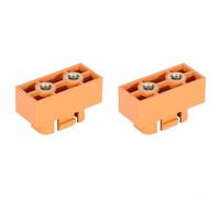 Energy Storage Terminal Connector 2pcs for m6 PC+ABS Energy Storage(Orange)